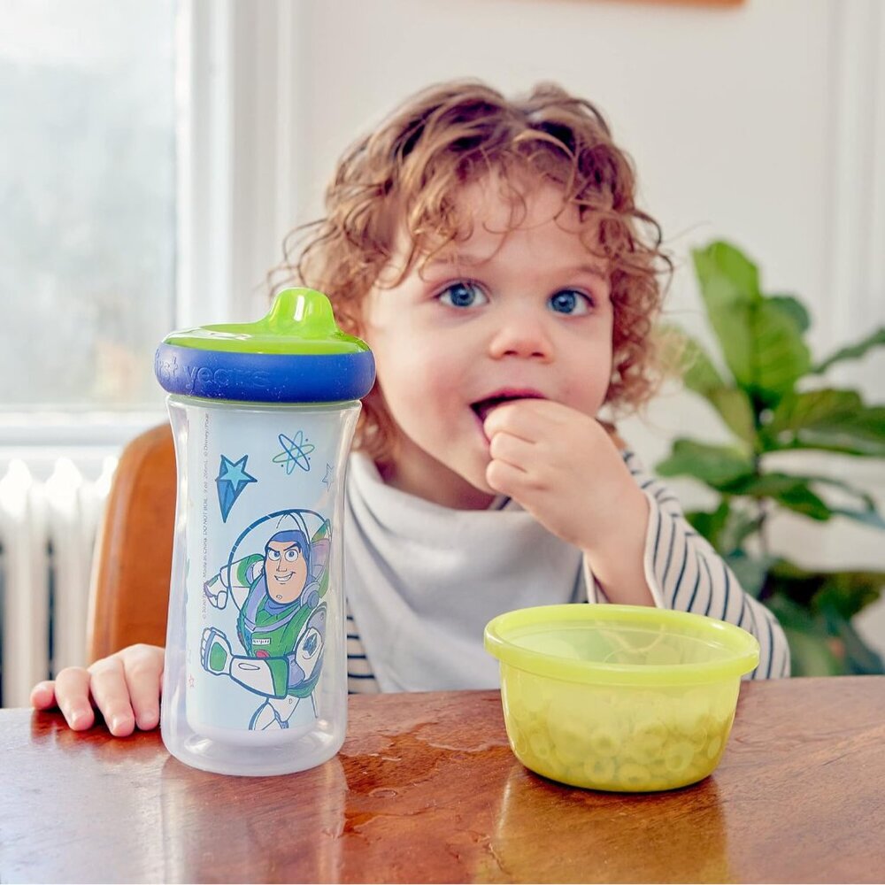 Disney/Pixar Toy Story Kids Insulated Sippy Cups - Dishwasher Safe Spill Proof T - Picture 3 of 6